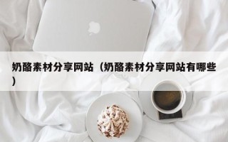 靖边奶酪素材分享网站（奶酪素材分享网站有哪些）